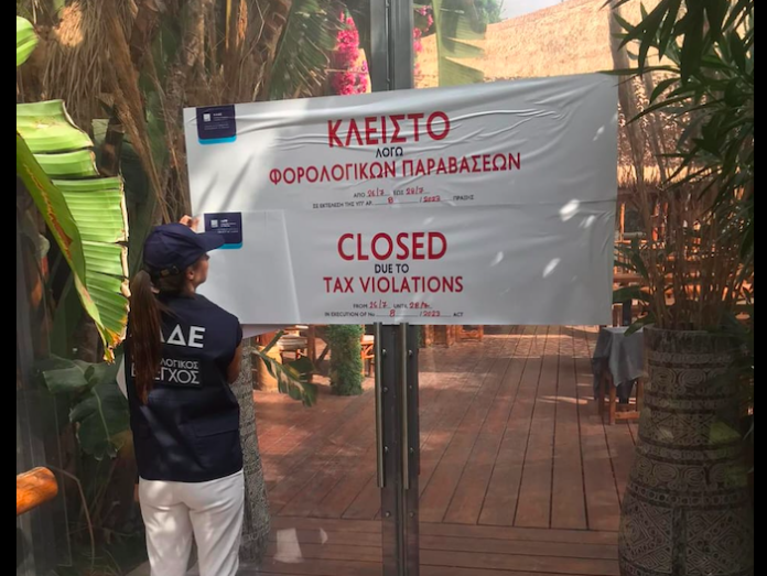 Πάνω από 48.000 επιτόπιοι έλεγχοι - 490 λουκέτα 48 ωρών 