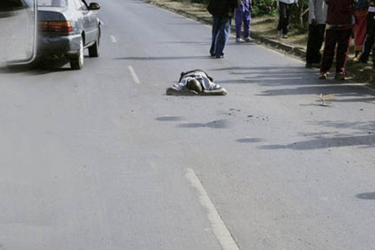 Παράσυρση πεζού με θανάσιμο τραυματισμό 