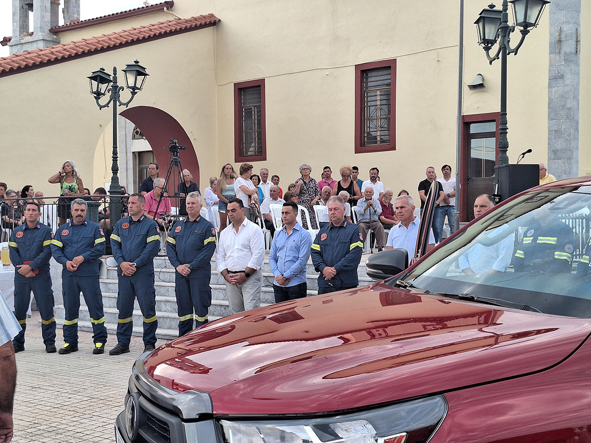 Σε εκδήλωση δωρεάς στην Πετρίνα ο Αντιπεριφερειάρχης Λακωνίας Θεόδωρος Βερούτης
