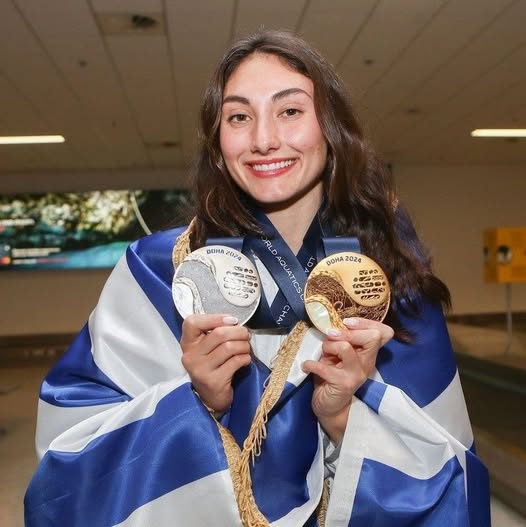 Ευαγγελία Πλατανιώτη, κορυφαία αθλήτρια του κόσμου για το 2024 στην καλλιτεχνική κολύμβηση