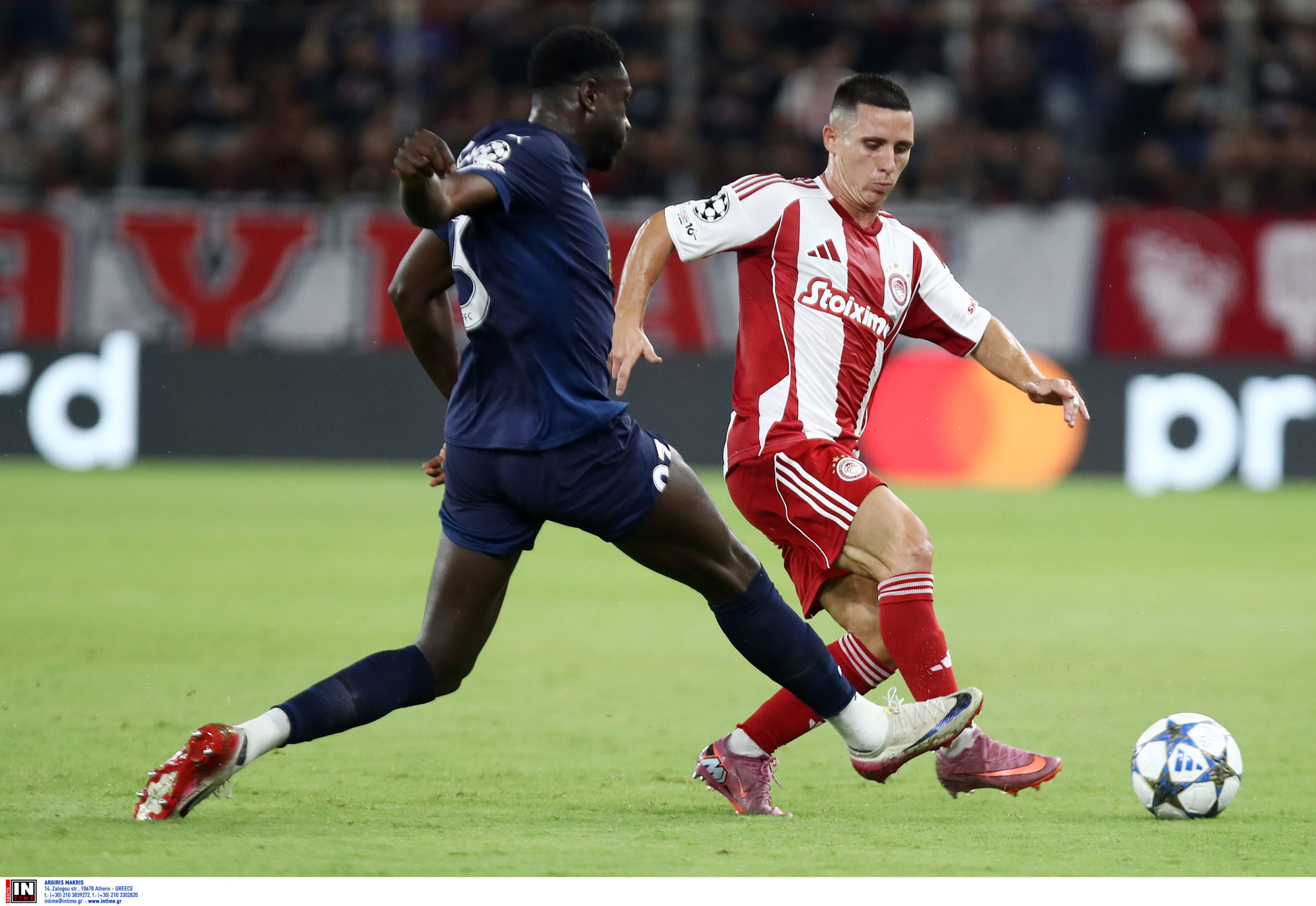 Ολυμπιακός–Πάφος 0-0 στην πρεμιέρα του Champions League