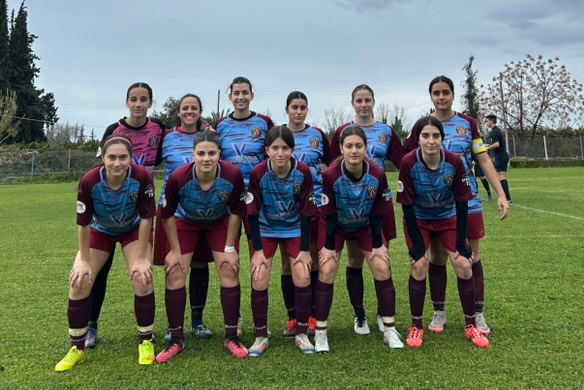 Ανεβασμένο ηθικό της Γυναικείας ομάδας ποδοσφαίρου του ΠΑΣ Σπάρτη