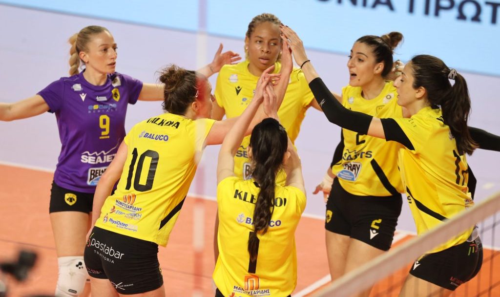 Volley League Γυναικών: Πρόκριση για την ΑΕΚ