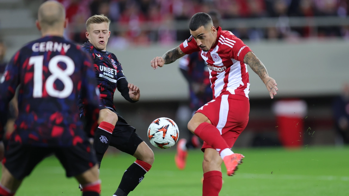 Ολυμπιακός - Ρέιντζερς 1-1: Έψαξε τη νίκη αλλά έμεινε με τον βαθμό της ισοπαλίας