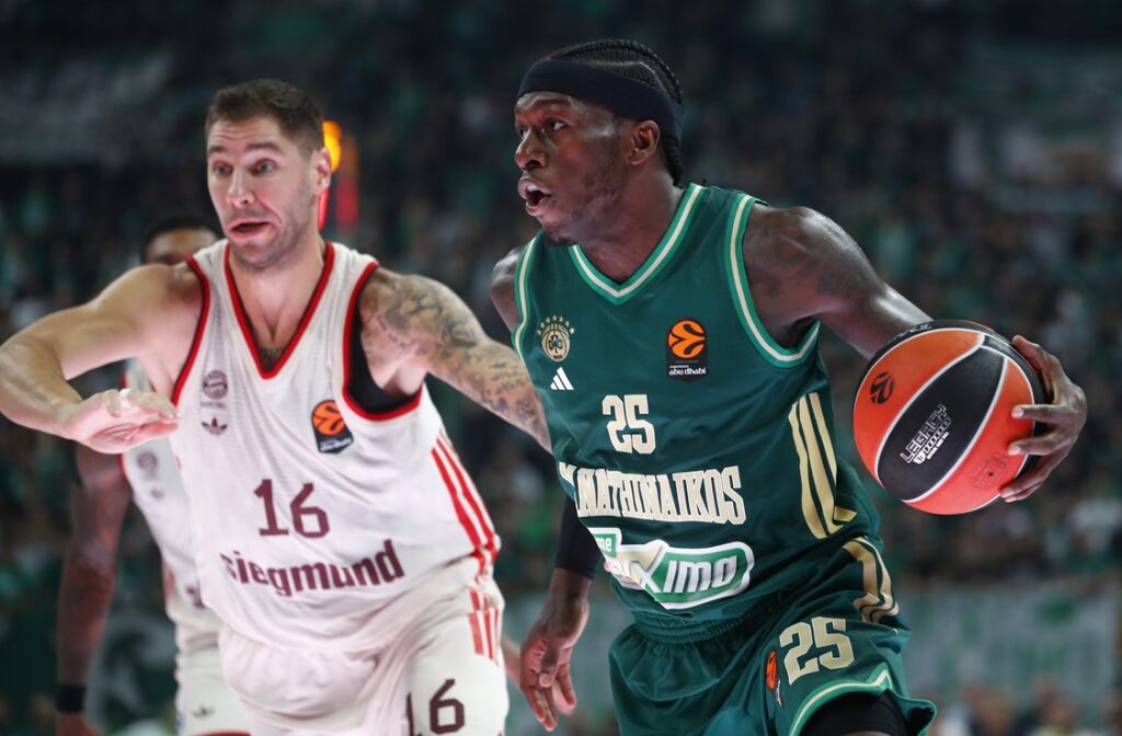 ΠΑΟ-Euroleague: MVP της πρεμιέρας o Κέντρικ Ναν