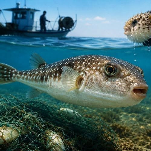 Αμοιβή έως 5,33 ευρώ ανά κιλό για τη στοχευμένη αλίευση Λαγοκέφαλου από επαγγελματίες αλιείς