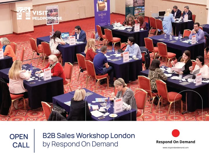 Visit Peloponnese: Πρόσκληση Συμμετοχής στο B2B Sales Workshop της Διεθνούς Τουριστικής Έκθεσης του Λονδίνου 