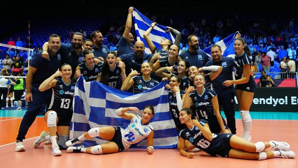 Η Εθνική Ομάδα Βόλεϊ Γυναικών προκρίθηκε στις 16 του EuroVolley 2026