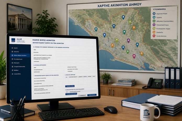 ΑΑΔΕ: Τί ισχύει για τον Ειδικό Φόρο επί των Ακινήτων Δήμων