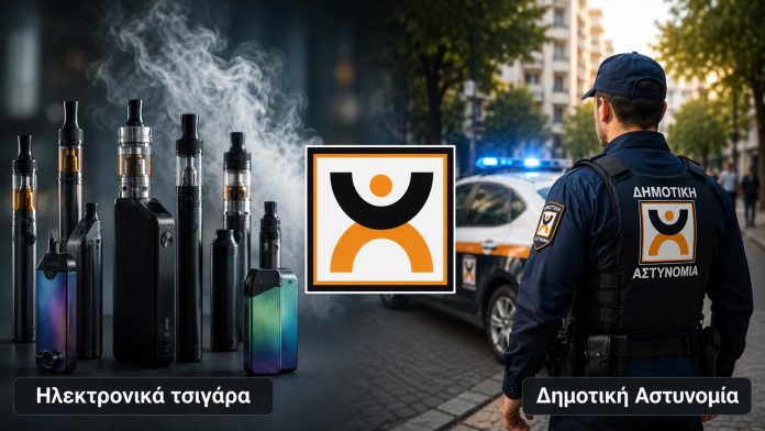 Αρμοδιότητα ελέγχου των ηλεκτρονικών τσιγάρων στην Δημοτική Αστυνομία