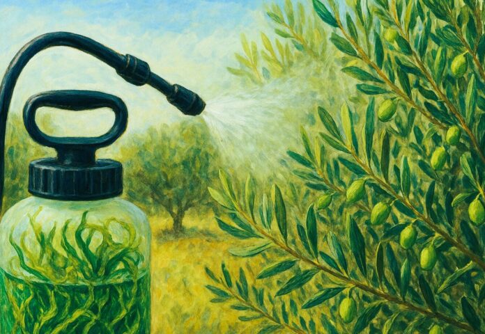 Φύκια: το θαλασσινό μυστικό που δυναμώνει τις ελιές