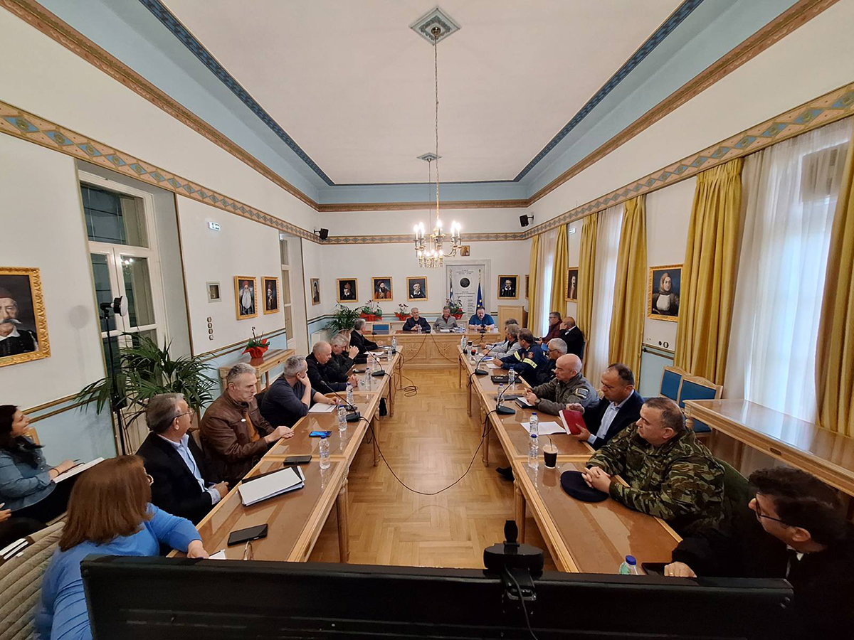Ημερίδα της Περιφέρειας Πελοποννήσου: Η Πολιτική Άμυνα ως στοιχείο Εθνικής Ισχύος - 23 Οκτωβρίου