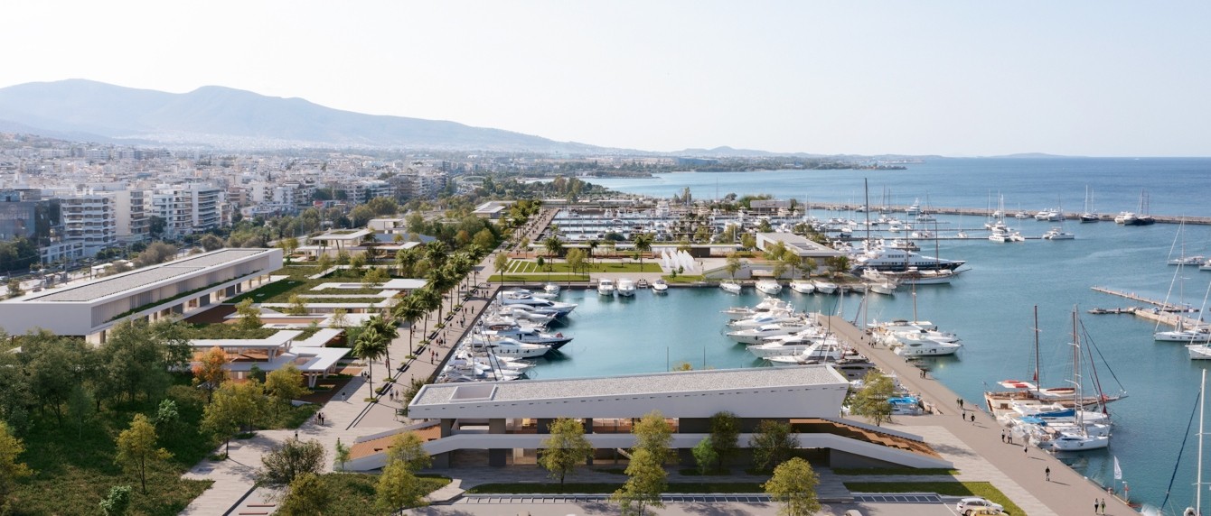 Μία ιδέα για μαρίνα στο Γύθειο από τα σχέδια της νέας μαρίνας Αλίμου