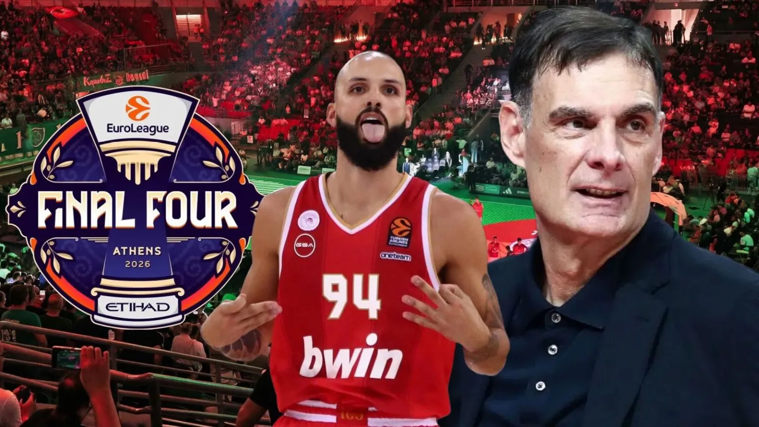 Euroleague: Με 8.000 οπαδούς ο Ολυμπιακός στο T-Center για το Final Four