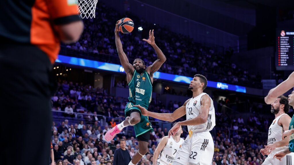 Παναθηναϊκός: Τεράστια εκτός έδρας νίκη με Ρεάλ Μαδρίτης