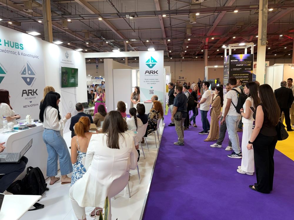 ARK Incubator:  Στην Έκθεση Beyond Expo 2026 το οικοσύστημα καινοτόμας νεοφυούς επιχειρηματικότητας της Μεγαλόπολης
