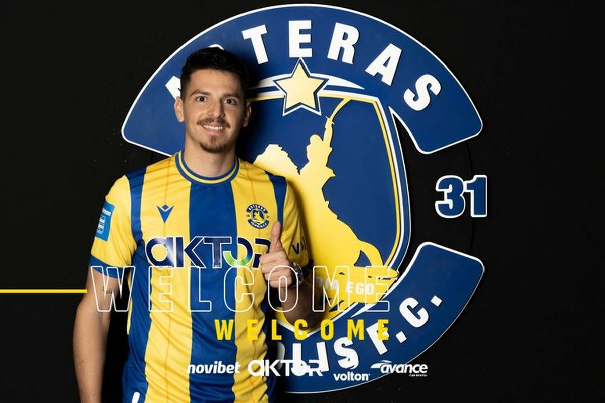 Αστέρας AKTOR, μεταγραφές: Ανακοίνωσε τον Χατζηγιοβάνη