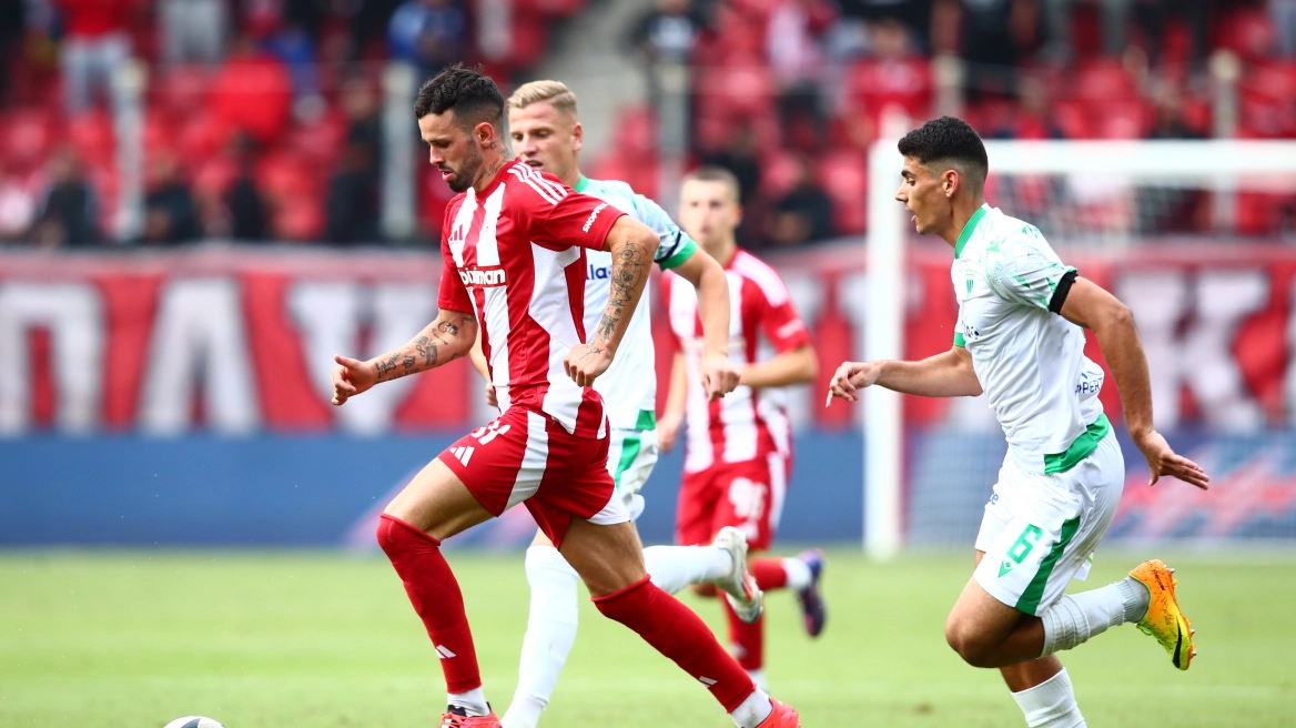 «Γκέλα» για τον Ολυμπιακό στο Καραϊσκάκη, προηγήθηκε 2-0 και έμεινε στο 2-2 με τον Λεβαδειακό