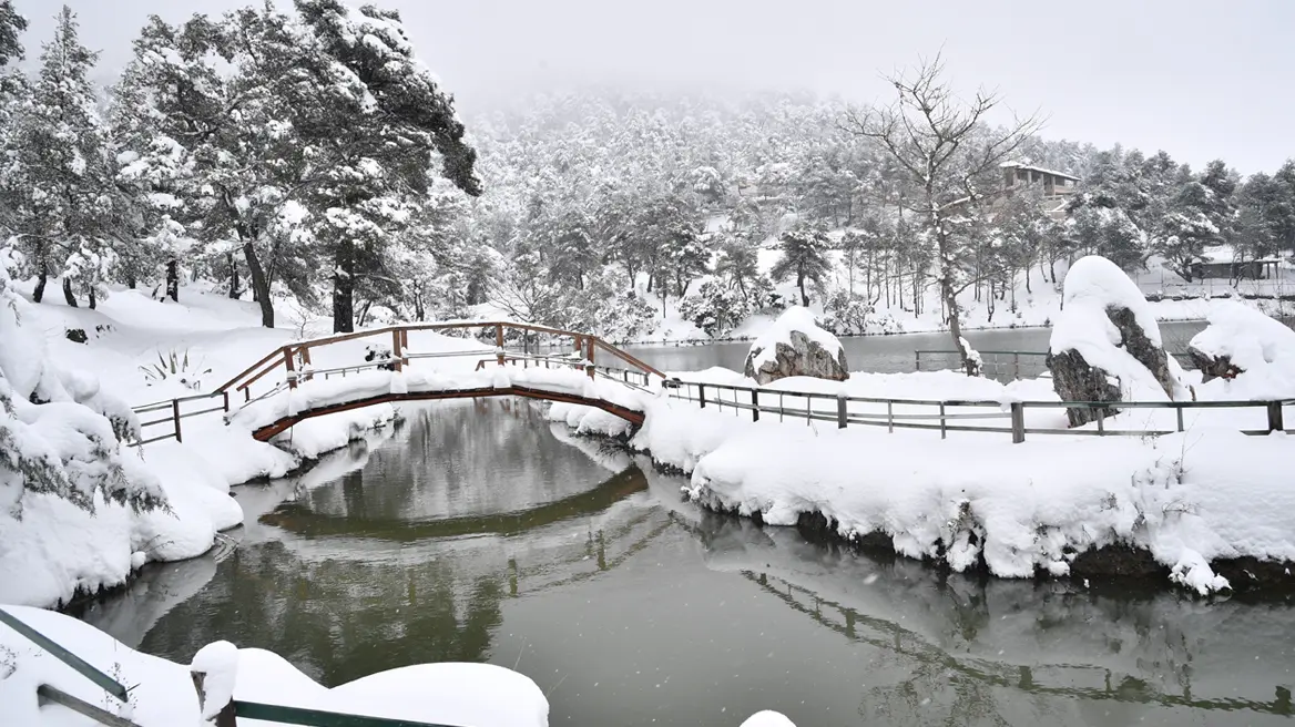 Νέα κακοκαιρία με χιόνια από το Σάββατο - Ποιες περιοχές  θα «ντυθούν» στα λευκά