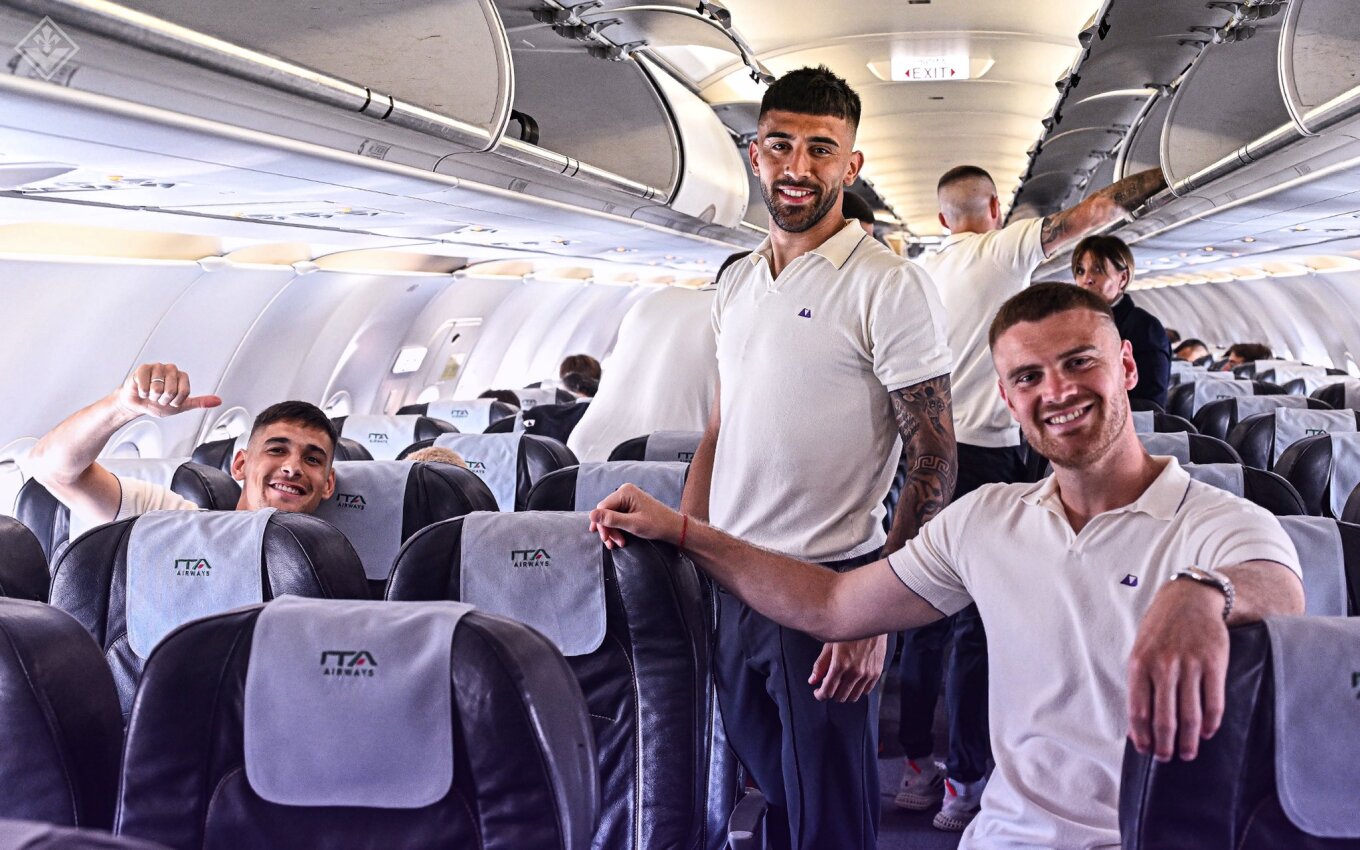 «Πέταξε» για την Αθήνα η αποστολή της Φιορεντίνα