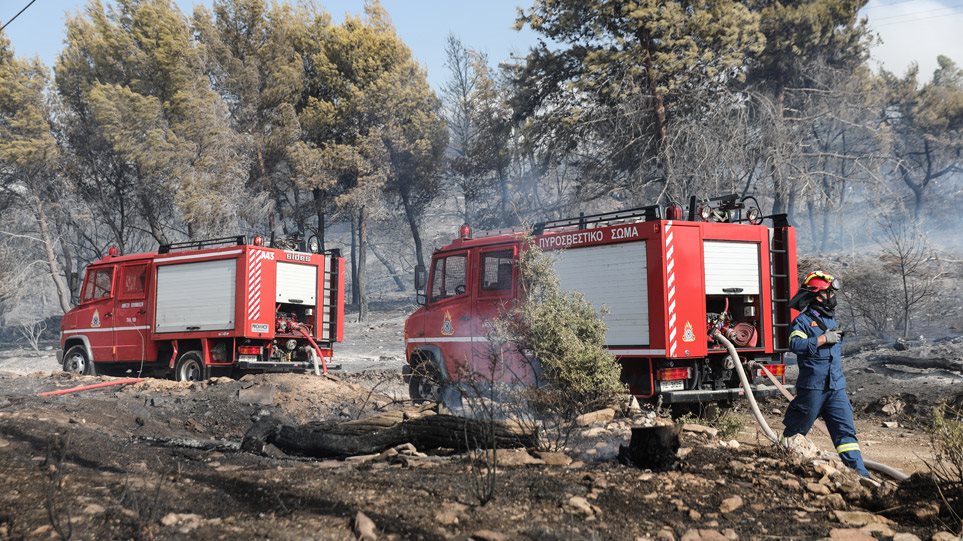 Πολύ υψηλός κίνδυνος πυρκαγιάς σήμερα σε 10 περιοχές