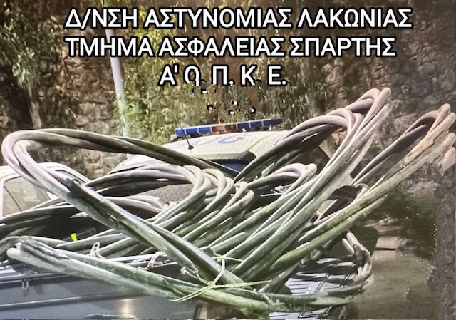 Συνελήφθησαν τρία (3) άτομα στην Σπάρτη
