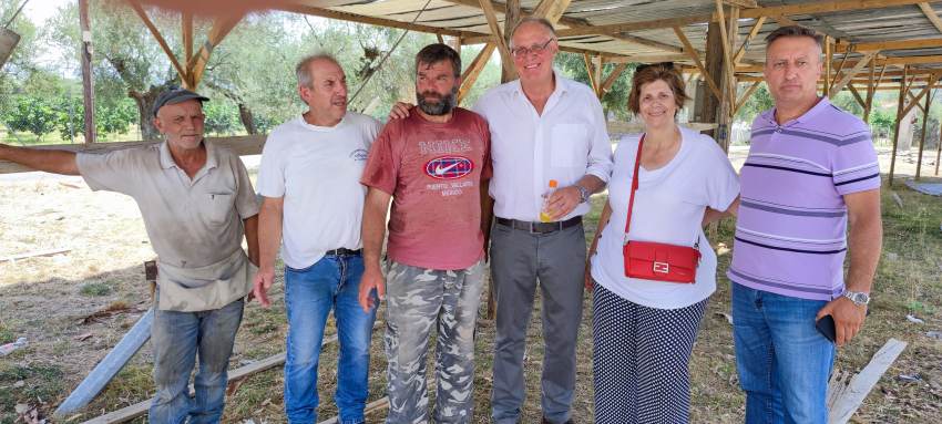 Με γοργούς ρυθμούς προχωράνε οι εργασίες για το πανηγύρι του Μυστρά