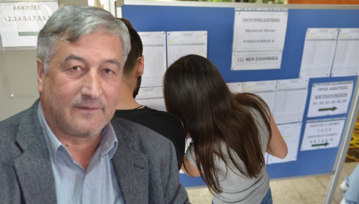 Β. Βαλιώτης: ΜΗΝΥΜΑ ΓΙΑ ΤΑ ΑΠΟΤΕΛΕΣΜΑΤΑ ΤΩΝ ΠΑΝΕΛΛΗΝΙΩΝ ΕΞΕΤΑΣΕΩΝ