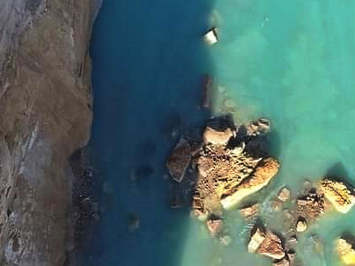 Νέα κατολίσθηση πρανών στην διώρυγα του Ισθμού της Κορίνθου