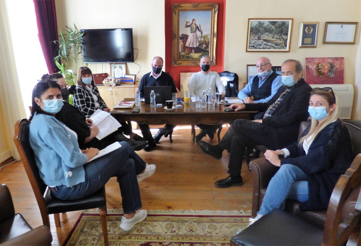 Συνάντηση Δημάρχου Ανατολικής Μάνης  με εκπροσώπους της ΜΟΔ