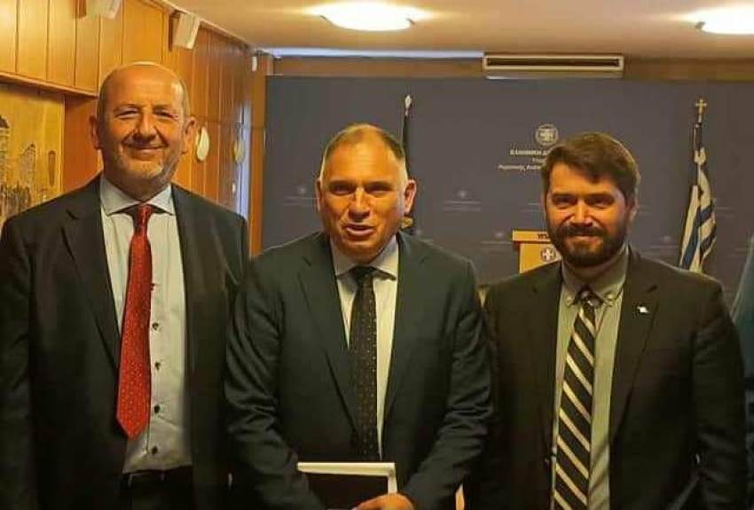 Στο Υπ.Α.Α.Τ ο Νεοκλής Κρητικός για τη χορήγησης διαπίστευσης στο Επιμελητηρίο Λακωνίας ως Φορέα Πιστοποίησης Ελαιολάδου