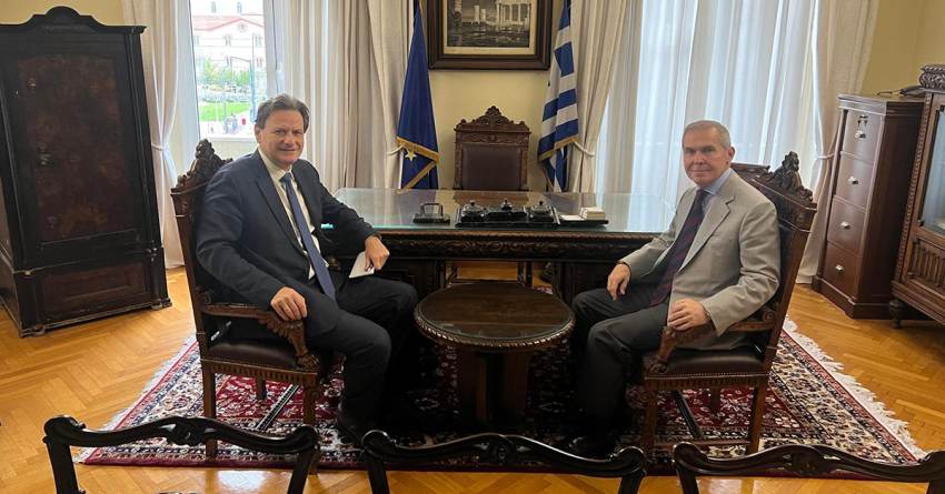 Συνάντηση Σκυλακάκη – Δαβάκη για την επιδότηση του ρεύματος των  ελαιοτριβείων της Λακωνίας