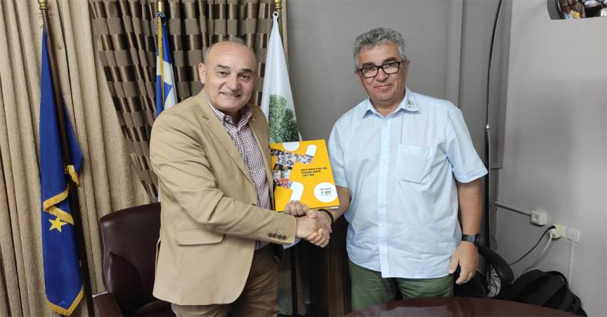 Συνάντηση Δήμαρχου Ευρώτα με το Προεδρείο της Διεθνούς Επιτροπής Παιδικών Αγώνων