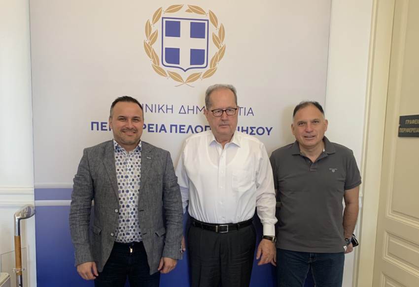Συνάντηση Κρητικού με Νίκα-Κατσαρό για την όσο το δυνατόν πιο εύρυθμη λειτουργία του ΕΚΑΒ Λακωνίας