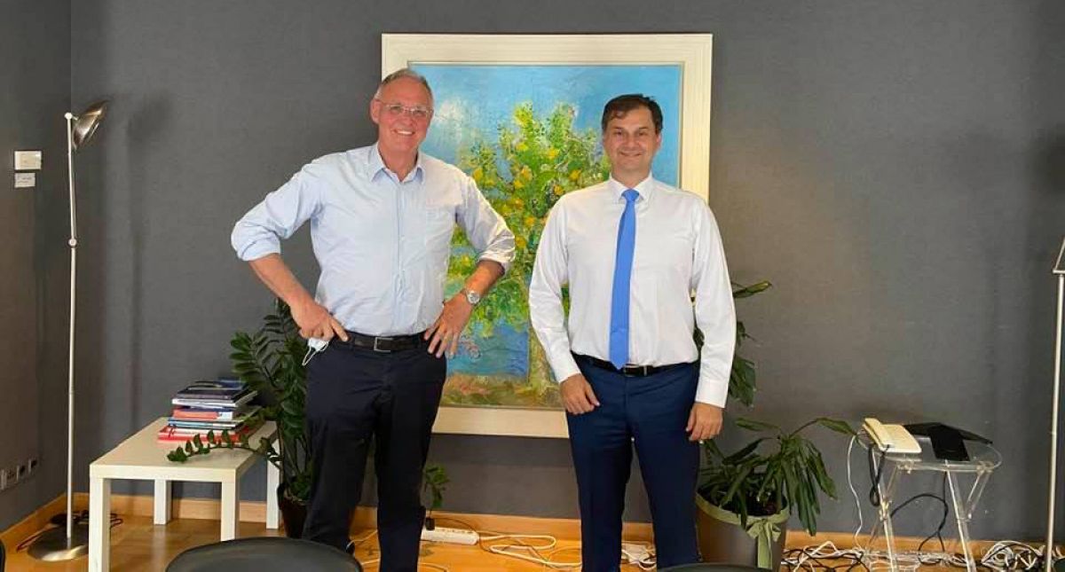 Συνάντηση με τον Υπουργό Τουρισμού κ. Χάρη Θεοχάρη