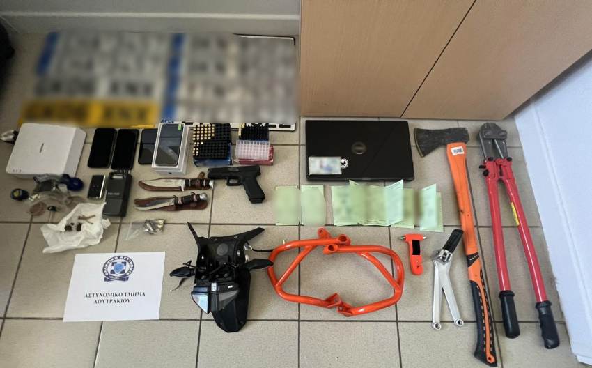 Συνελήφθη ένα άτομο για διακεκριμένες περιπτώσεις κλοπών  στην Κορινθία