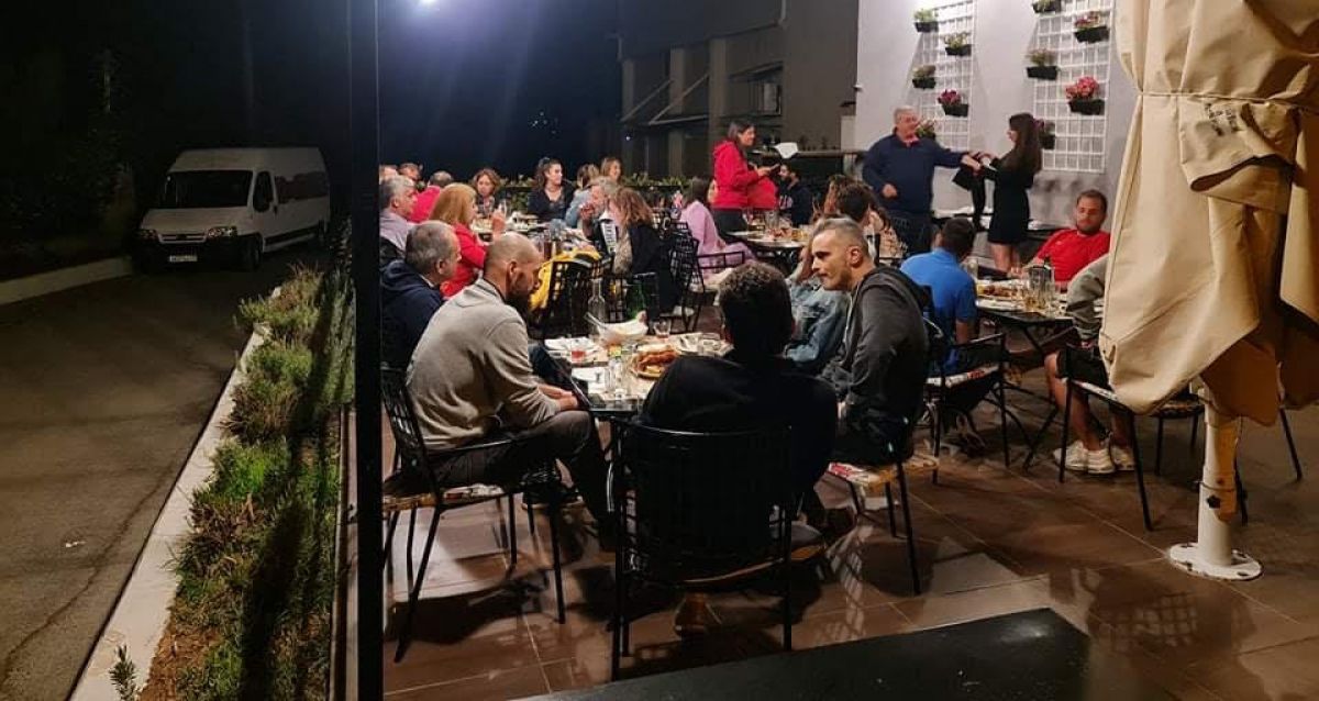 Συγκέντρωση αθλούμενων τένις του Φιλαθλητικού Γ.Σ