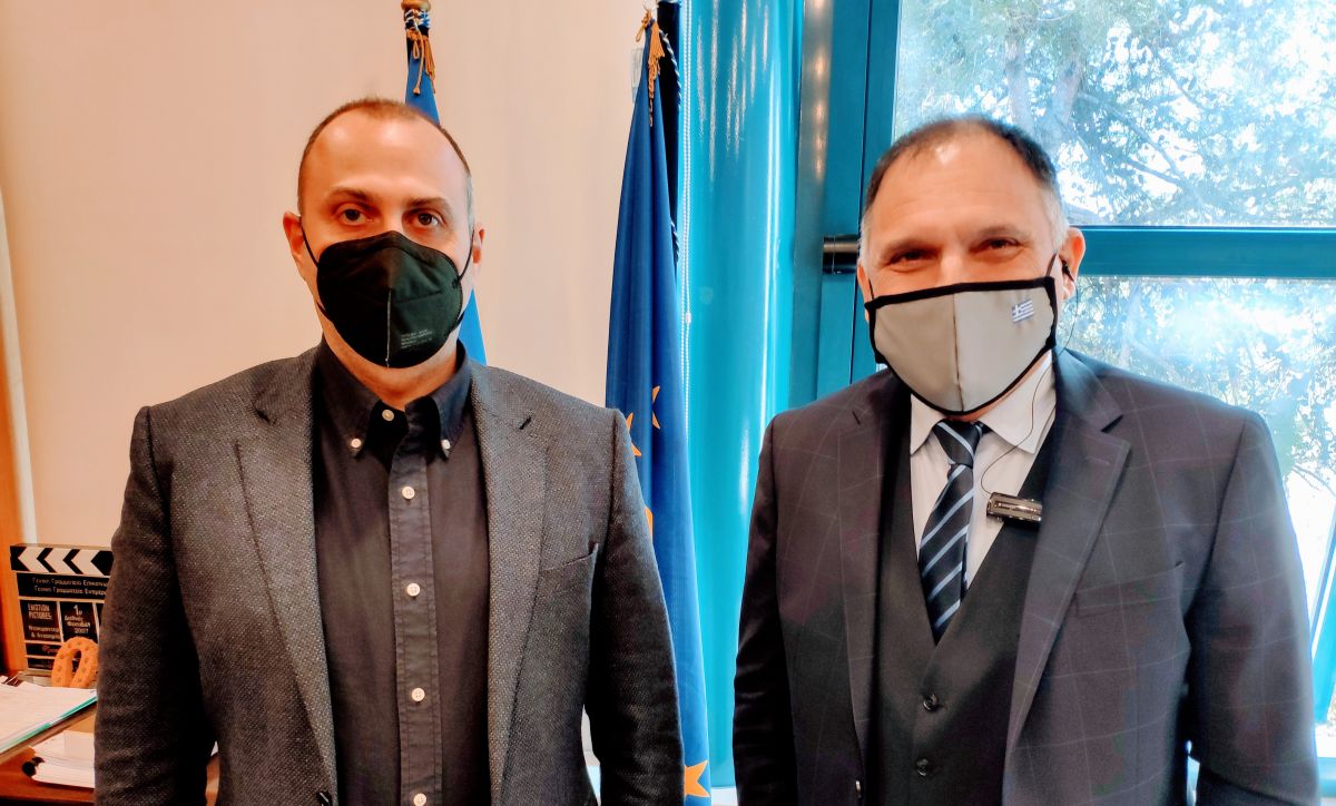 Νεοκλής Κρητικός: Η Λακωνία χρειάζεται δρόμους  Συνάντηση με τον Γ.Γ. Υποδομών κ. Γιώργο Καραγιάννη