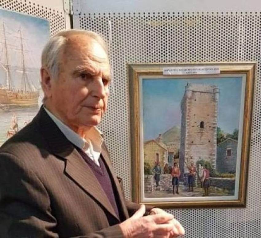 Δυστυχώς ο σπουδαίος  μανιάτης καλλιτέχνης Σωτήρης Τζαμουράνης δεν είναι πια μαζί μας