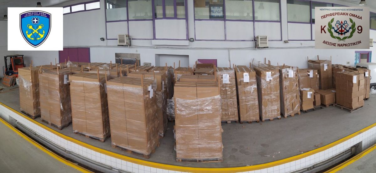 Εντοπισμός και κατάσχεση 7.397.200 λαθραίων/παραποιημένων τσιγάρων
