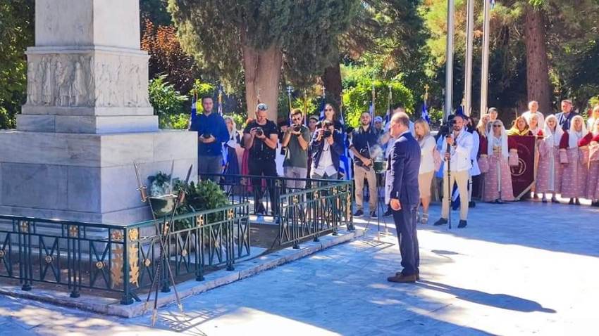 Στην Τρίπολη την Κυριακή ο περιφερειάρχης Πελοποννήσου Π. Νίκας, στις εκδηλώσεις για την επέτειο της κατάληψης της Τριπολιτσάς το 1821 από τους επαναστατημένους Ελληνες