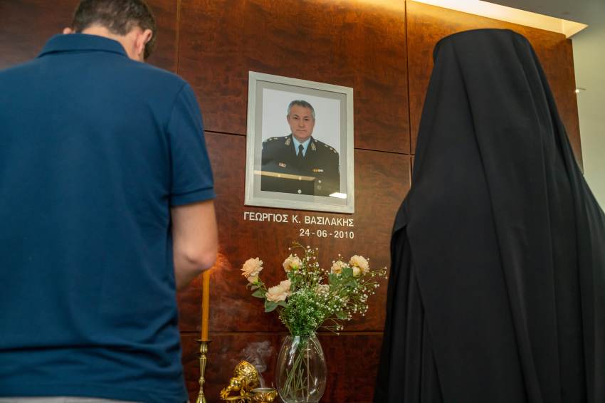 Χαράλαμπος Λαλούσης: «Πάντα θα τιμούμε τους αστυνομικούς που έπεσαν στο καθήκον»