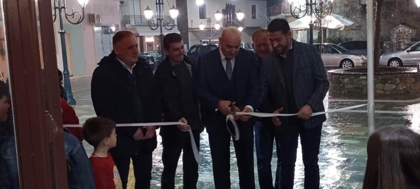 Εγκαίνια στα νέα γραφεία της ΤΚ Δαφνίου του Δήμου Ευρώτα