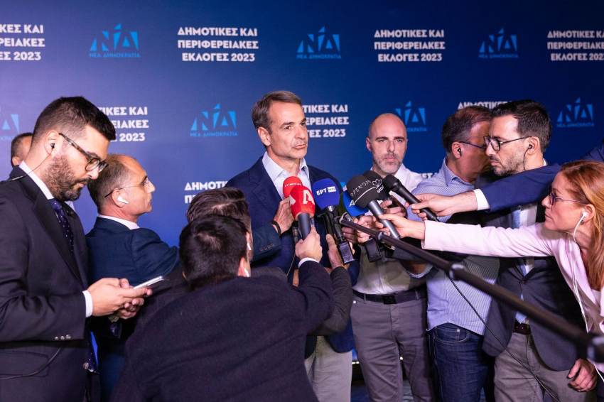 Δήλωση του Πρωθυπουργού και Προέδρου της Νέας Δημοκρατίας Κυριάκου Μητσοτάκη για τα αποτελέσματα των αυτοδιοικητικών εκλογών
