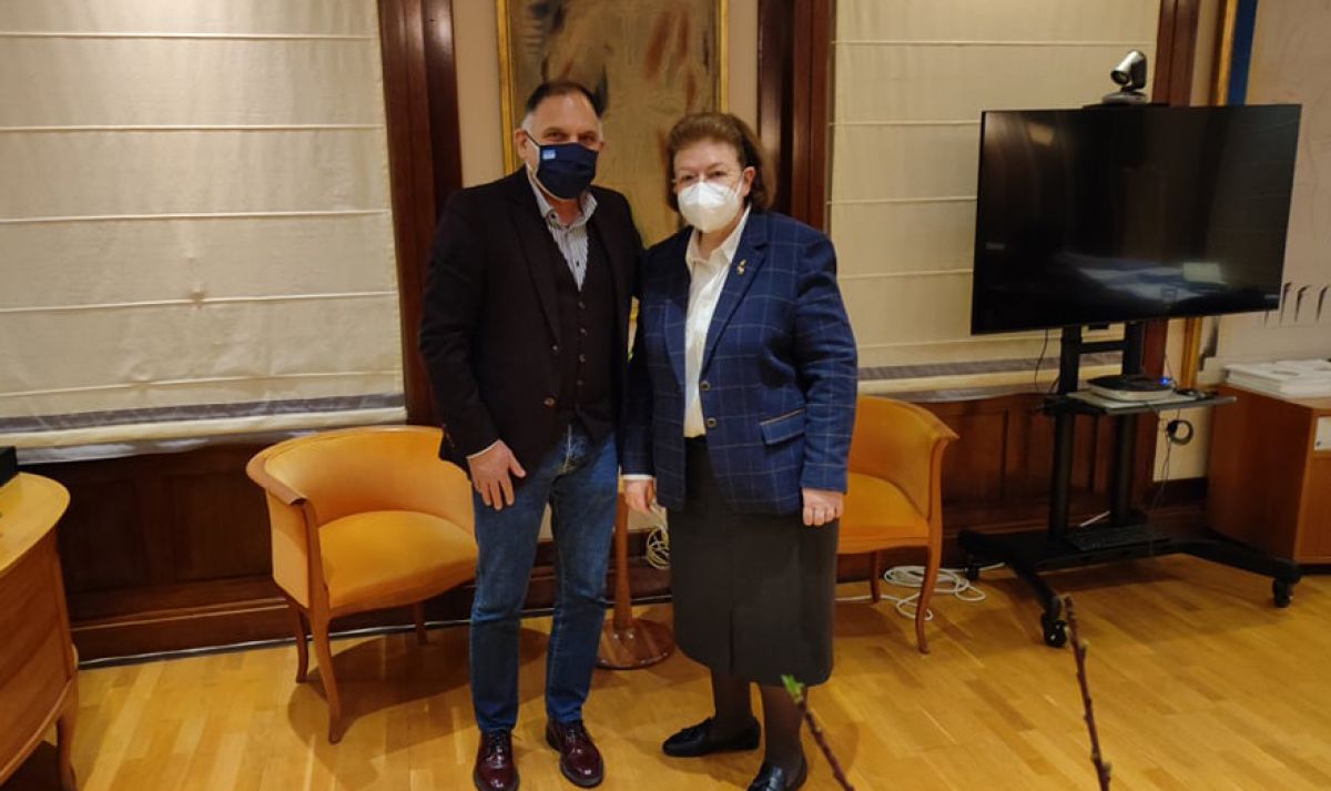 Νεοκλής Κρητικός στην Μενδώνη: Συνάντηση εργασίας για πέντε ανοιχτά ζητήματα