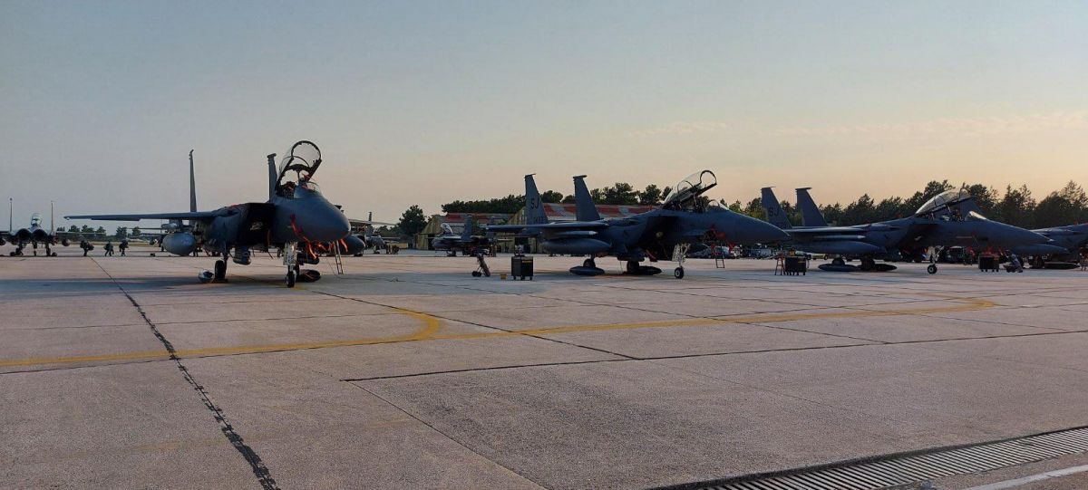 «Φορτώνει» η 110 ΠΜ στη Λάρισα με αμερικανικά F-15