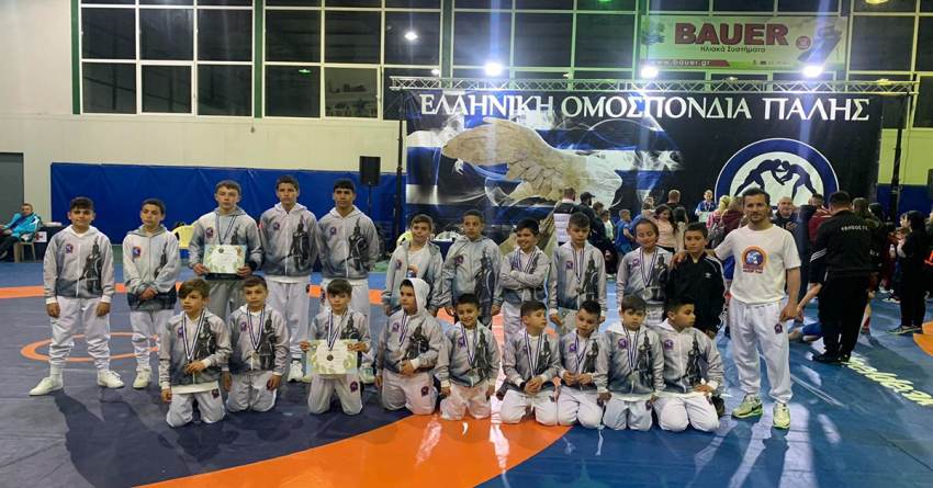Λεωνίδας Πάλη: Έκλεψαν τις εντυπώσεις οι μικροί μας παλαιστές