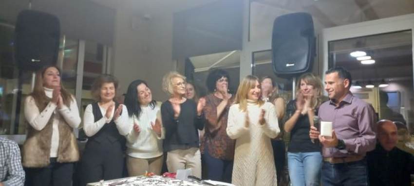 Για άλλη μια φορά στο φιλόξενο χώρο της ταβέρνας "Μεράκι" στην Παλαιοπαναγιά,  ο Σύλλογος μας έκοψε την πίτα του.