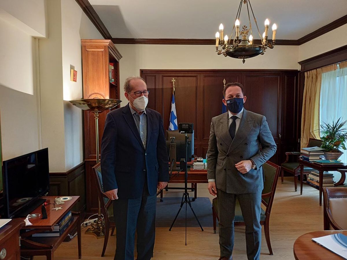 Εντάξεις έργων στο “Αντ. Τρίτσης” ανακοινώνονται μετά το Πάσχα στην Τρίπολη από την ηγεσία του υπουργείου Εσωτερικών -συνάντηση είχε ο περιφερειάρχης Π. Νίκας με τον Στ. Πέτσα