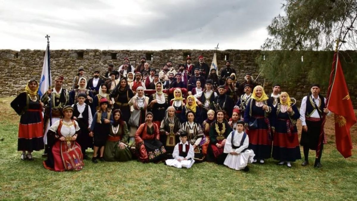 Αντιπροσωπεία του ΔΗΜΟΥ Α. ΜΑΝΗΣ στις εκδηλώσεις για τα 196 χρόνια από την Ηρωική Έξοδο του Μεσολογγίου